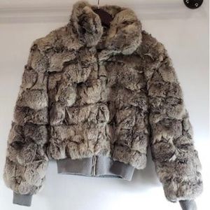 Rabbit Fur Coat